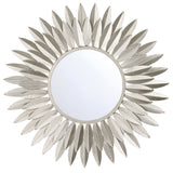 Broche Mirror Small Antique Silver By Crystorama