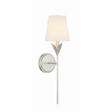 Broche Stem Sconce 6'' Antique Silver