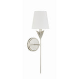 Broche Stem Sconce 6'' Antique Silver