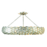 Broche Woven Torus Semi-Flush Mount 33.5'' Antique Silver
