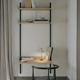 Brolly Portable Table Lamp Linen By New Works - Lifestyle View7