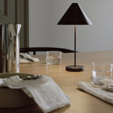 Brolly Portable Table Lamp Steel Black By New Works - Lifestyle View19