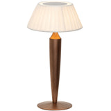 Bronze Flaminia Portable Table Lamp by Zafferano