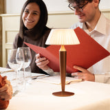Bronze Flaminia Portable Table Lamp by Zafferano