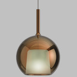 Bronze Glass Glo Maxi Pendant by Penta