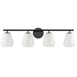 Brooke Bath and Vanity Light Large Black By Artcraft - Front View