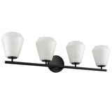 Brooke Bath and Vanity Light Large Black By Artcraft - Side View1