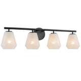 Brooke Bath and Vanity Light Large Black By Artcraft