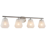 Brooke Bath and Vanity Light Large Brushed Nickel By Artcraft
