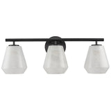Brooke Bath and Vanity Light Medium Black By Artcraft - Front View