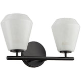 Brooke Bath and Vanity Light Small Black By Artcraft