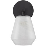 Brooke Wall Light Black By Artcraft - Front View