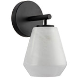 Brooke Wall Light Black By Artcraft - Side View
