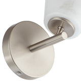Brooke Wall Light Brushed Nickel By Artcraft - Detailed View