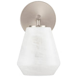 Brooke Wall Light Brushed Nickel By Artcraft - Front View
