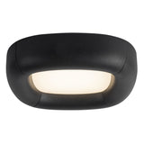 Brown Vegan Leather Folio Flush Mount by Kuzco Lighting