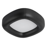Brown Vegan Leather Folio Flush Mount by Kuzco Lighting