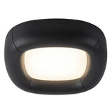 Brown Vegan Leather Folio Flush Mount by Kuzco Lighting