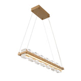 Bruco Chandelier By Eurofase Gold - Detailed View