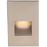 Brushed Nickel WL-LED200 Endurance Step And Wall Light by WAC Lighting
