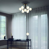 Brushed Brass/Opal 9 Lights Apiales Ceiling Light by Nuura