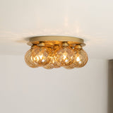 Bushed Brass/Optic Gold Apiales 7 Plafond Ceiling Light by Nuura