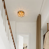 Bushed Brass/Optic Gold Apiales 7 Plafond Ceiling Light by Nuura