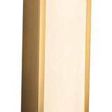 Brushed Gold/Alabaster 16inch Evelyn Wall/Vanity Light by Alora Lighting Details