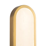 Brushed Gold/Alabaster 22inch Evelyn Wall/Vanity Light by Alora Lighting Details