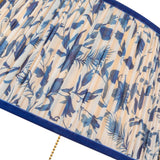 Brushed Gold/Blue Linen Scout Pendant by Alora Lighting Details