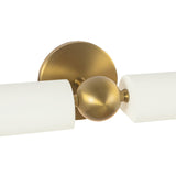 Brushed Gold/White Cole Wall/Picture Light by Alora Lighting Details