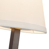 Brushed Gold/White Linen Sloan Wall/Vanity Light by Alora Lighting Details