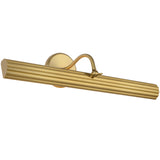 Brushed Gold 24inch Dottie Wall/Picture Light by Alora Lighting
