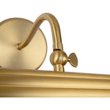 Brushed Gold 24inch Dottie Wall/Picture Light by Alora Lighting Details
