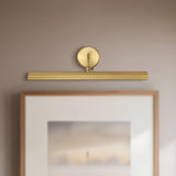 Brushed Gold 24inch Dottie Wall/Picture Light by Alora Lighting