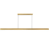 Brushed Gold 60inch Dottie Linear Pendant by Alora Lighting
