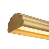 Brushed Gold 60inch Dottie Linear Pendant by Alora Lighting