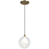 Brushed Gold Bolla Pendant by Kuzco Lighting