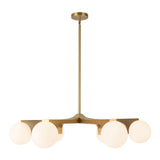 Brushed Gold Briar Chandelier by Kuzco Lighting