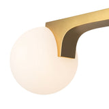 Brushed Gold Briar Linear Pendant by Kuzco Lighting Details