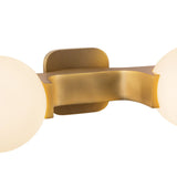 Brushed Gold Briar Vanity Light by Kuzco Lighting Details