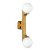 Brushed Gold Briar Wall Sconce by Kuzco Lighting