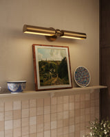 Brushed Gold Cole Wall/Picture Light by Alora Lighting