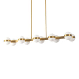 Brushed Gold Selene Linear Pendant by Kuzco Lighting
