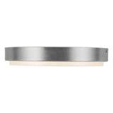 Brushed Nickel 11inch Bailey Exterior Ceiling by Kuzco