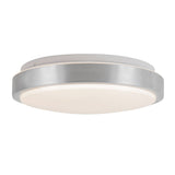 Brushed Nickel 12inch Yanis Flush Mount by Kuzco Lighting