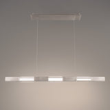 Brushed Nickel 47 inch Super Star 4CCT Linear Pendant by WAC Lighting