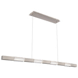 Brushed Nickel 60 inch Super Star 4CCT Linear Pendant by WAC Lighting