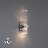 Brushed Nickel Cinaplex Wall Light by Modern Forms