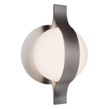 Brushed Nickel Ellaria Bath and Wall Sconce by WAC Lighting